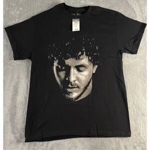 Jack Harlow Portrait Graphic‎ T-shirt Brand New Black- Size-Medium